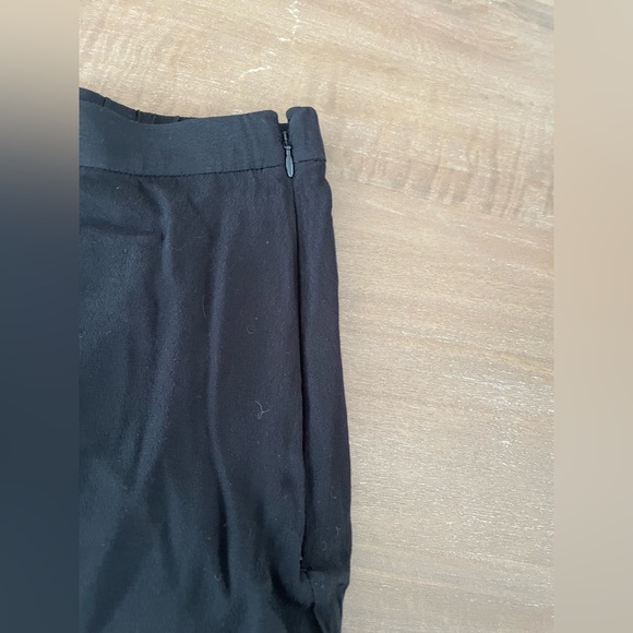 GAP Tiered Midi Skirt in Black Sz Large Petit - Picture 2 of 4